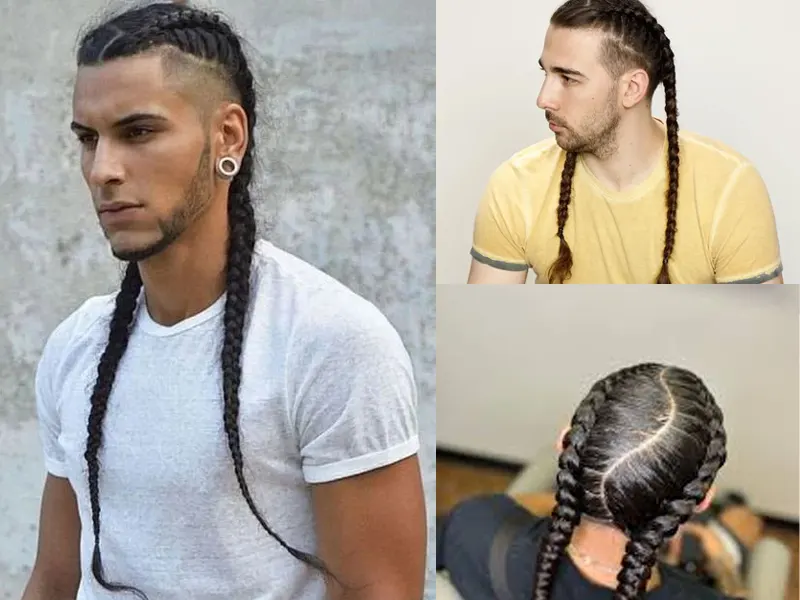 2 braid hairstyles for men for man