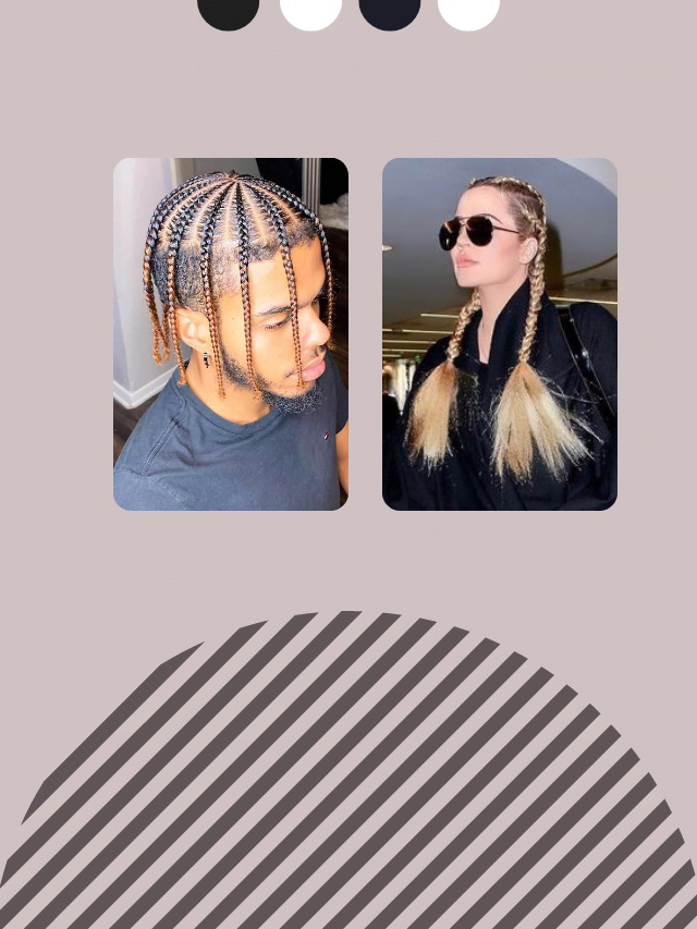 Pop Smoke Braids Hairstyle for men and women