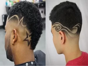 low taper haircut designs for men
