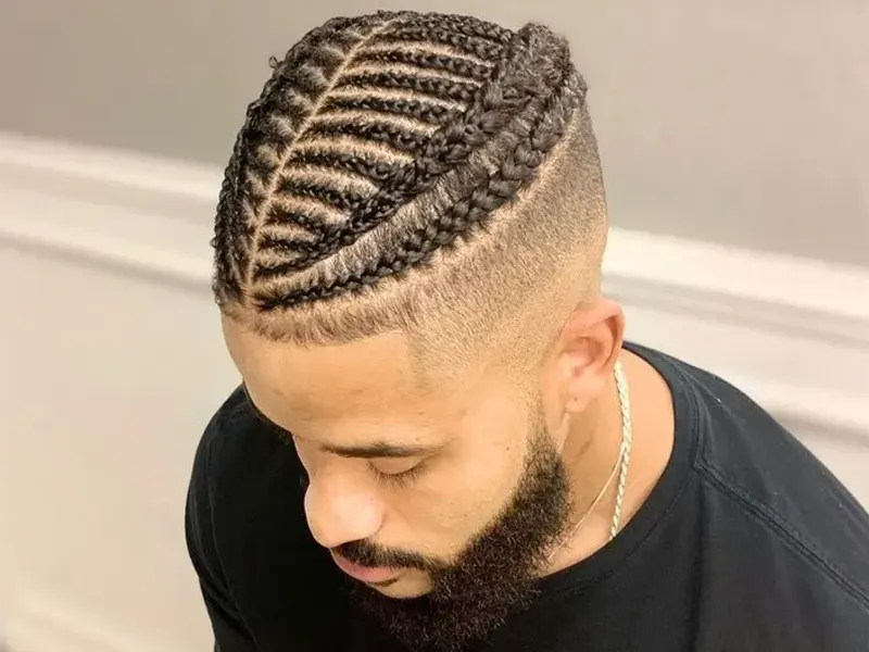 men scalp braids for man