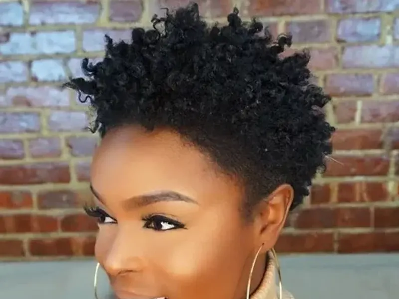 short tapered locs for woman